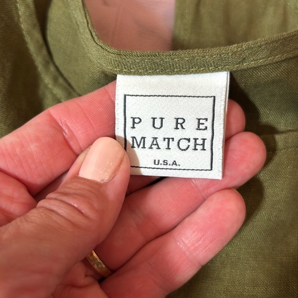 Pure Match Linen Dress - Picture 4 of 7